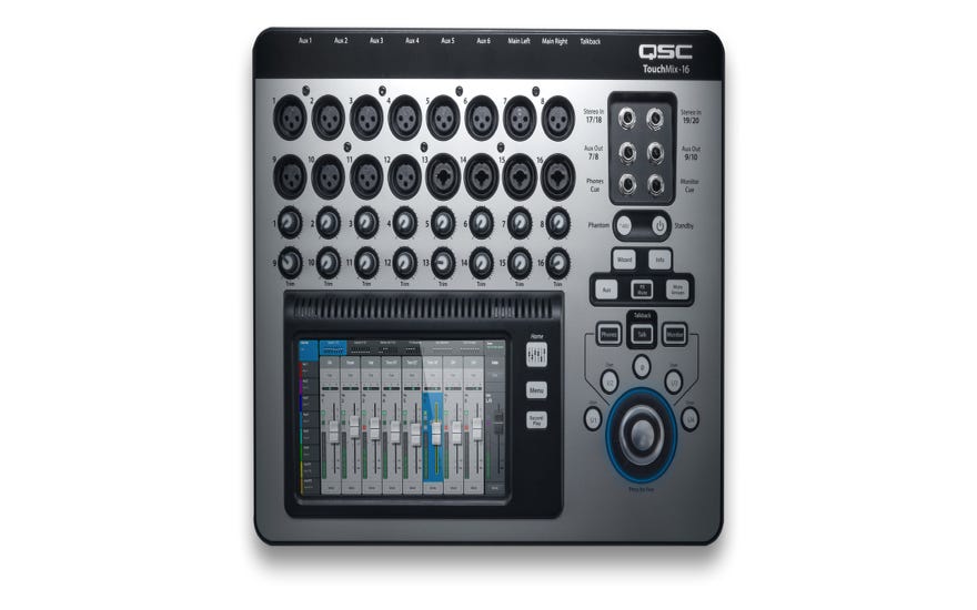 QSC TouchMix 16 Compact Digital Mixer