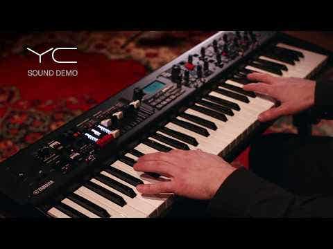 Yamaha YC61 Stage Keyboard w/61-note Semi-Weighted Waterfall Action