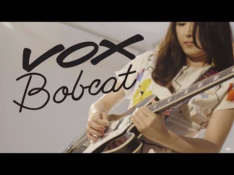 Vox Bobcat S66 Semi-Hollow Electric Guitar - Cherry Red