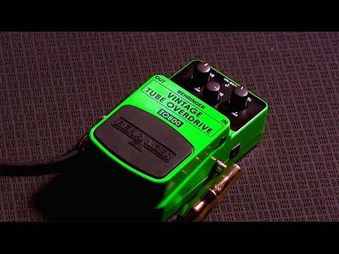 Behringer TO800 Vintage Tube Overdrive Pedal