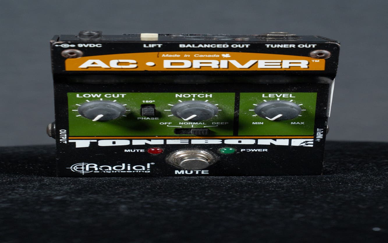 Radial Tonebone AC Driver Acoustic Preamp Pedal - Pre-Owned
