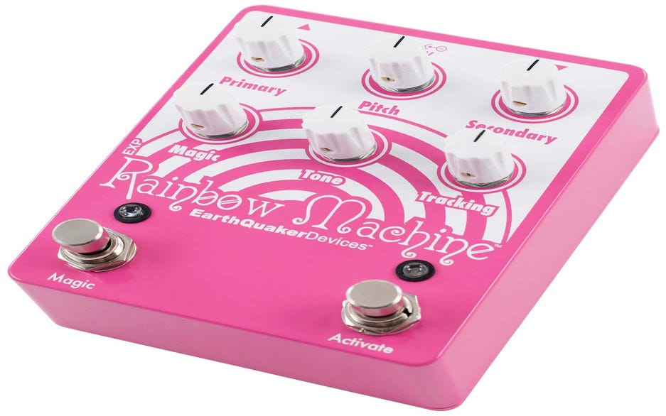 EarthQuaker Devices Rainbow Machine v2 Polyphonic Pitch Mesmerizer Pedal