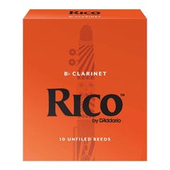 Rico Clarinet Reeds - Box of 10 - Strength 2.5