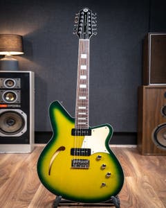Reverend Airwave 12-string Electric Guitar - Citradelic Sunset