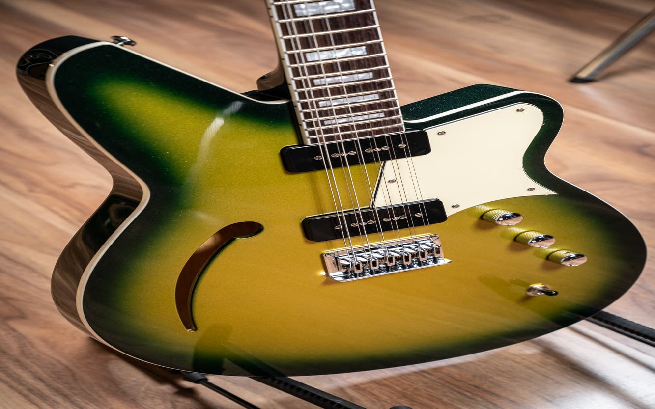 Reverend Airwave 12-string Electric Guitar - Citradelic Sunset