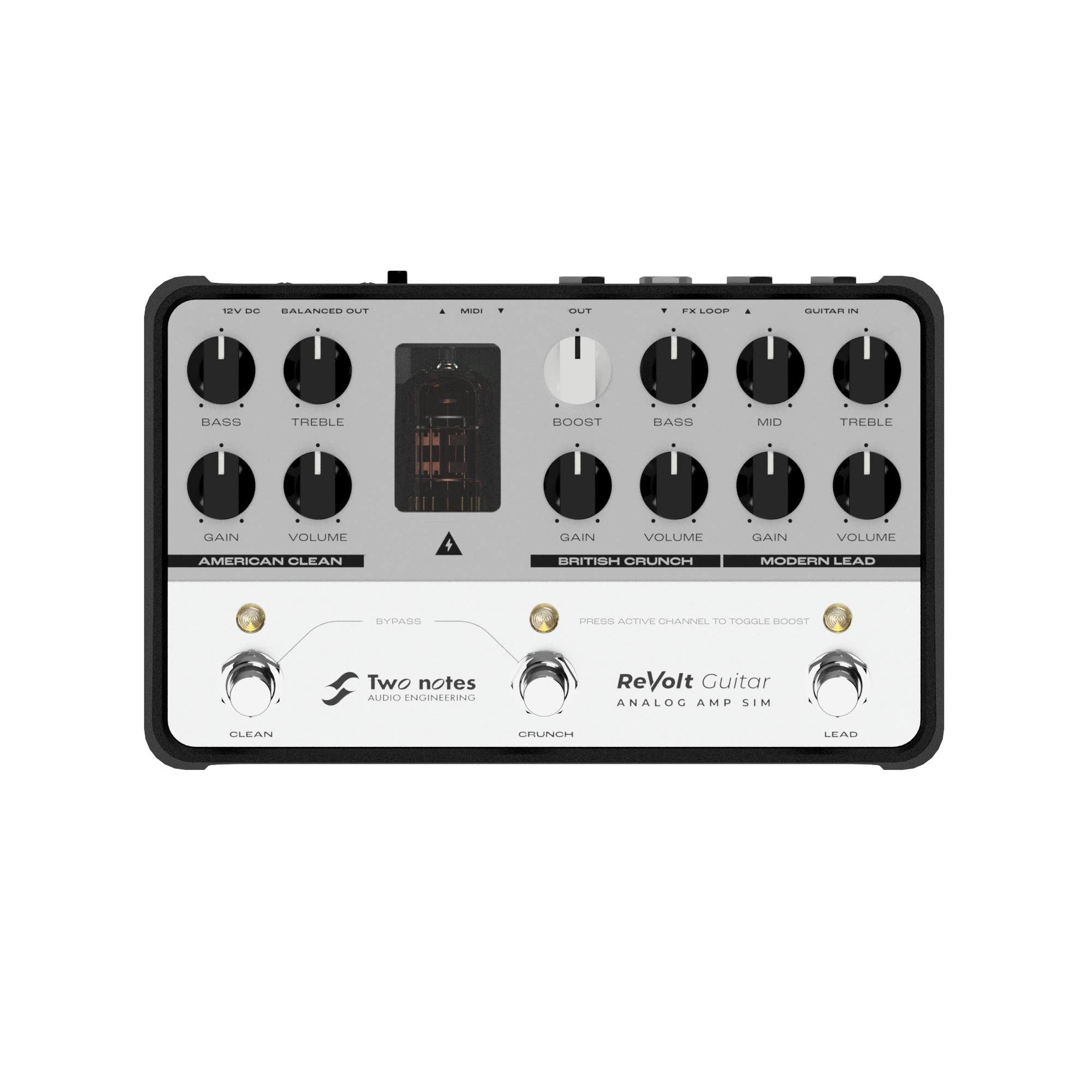 Two Notes ReVolt Guitar Amp Simulator Pedal Better Music
