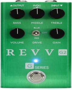 Revv Amplification G2 Green Channel Overdrive Pedal