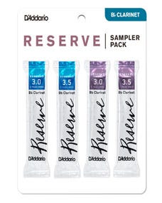 D'Addario Reserve Bb Clarinet Reed Sampler Pack (DRS-C30)