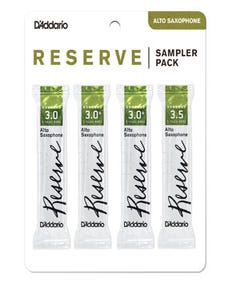 D'Addario Reserve Alto Saxophone Reed Sampler Pack (DRSJ30)