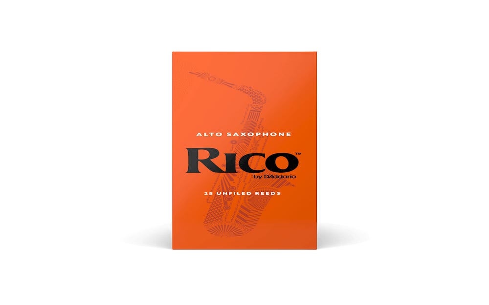 Rico Alto Sax Reeds - Box of 25 - Strength 3.5