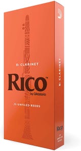 Rico Clarinet Reeds - Box of 25 - Strength 3