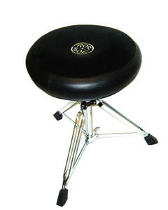 Roc-N-Soc Drum Throne - Manual Spindle w/Round BLUE Seat (MSRB)