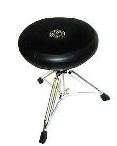 Roc-N-Soc Drum Throne - Manual Spindle w/Round BLACK Seat (MSRK)