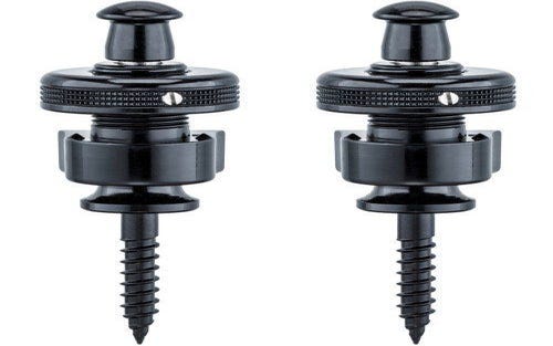 Schaller S-Locks Guitar/Bass Strap Locks - Black