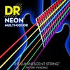 DR Strings 'Neon' Multi-Colour Electric Strings - 9-46