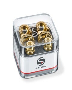 Schaller S-Locks Guitar/Bass Strap Locks - Gold