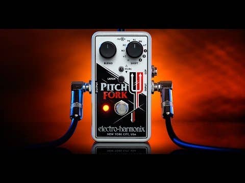Electro Harmonix Pitch Fork Polyphonic Pitch Shifter Pedal