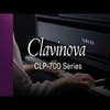 Yamaha CLP-765GPWH Clavinova Digital Grand Piano w/Matching Bench - Polished White