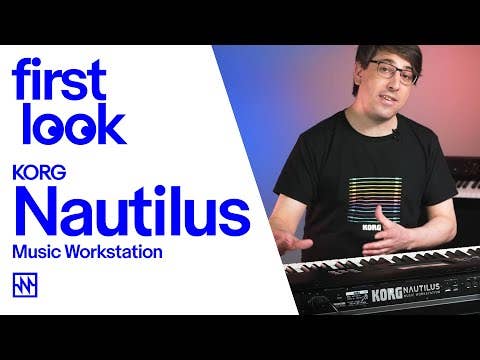 Korg Nautilus 88 Keyboard Workstation w/Piano-Touch Keys