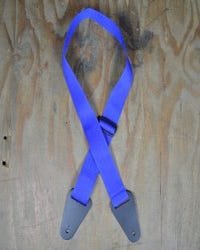 Colonial Polyweb Guitar Strap - Blue (SAN-BLUE)