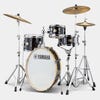 Yamaha Stage Custom Hip Drum Kit w/Crosstown Hardware Package - Raven Black