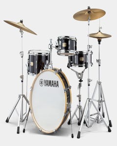 Yamaha Stage Custom Hip Drum Kit w/Crosstown Hardware Package - Raven Black