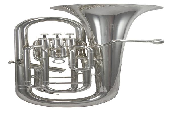Schagerl SLEP900S 4-Valve Bb Euphonium - Silver Plate