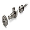 Schaller S-Locks Guitar/Bass Strap Locks - Ruthenium