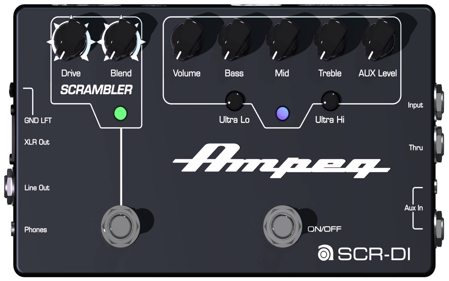 Ampeg SCR-DI Bass DI/Preamp Pedal