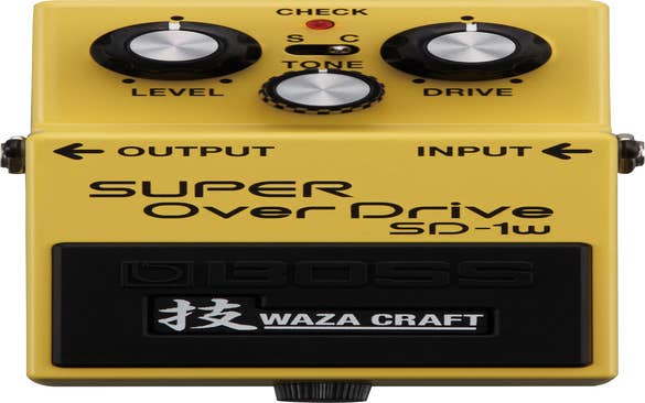 Boss SD-1W SUPER OverDrive Waza Craft Special Edition (SD1W)