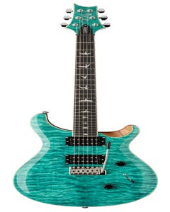 Paul Reed Smith (PRS) SE Custom 24 Quilt Electric Guitar - Turquoise