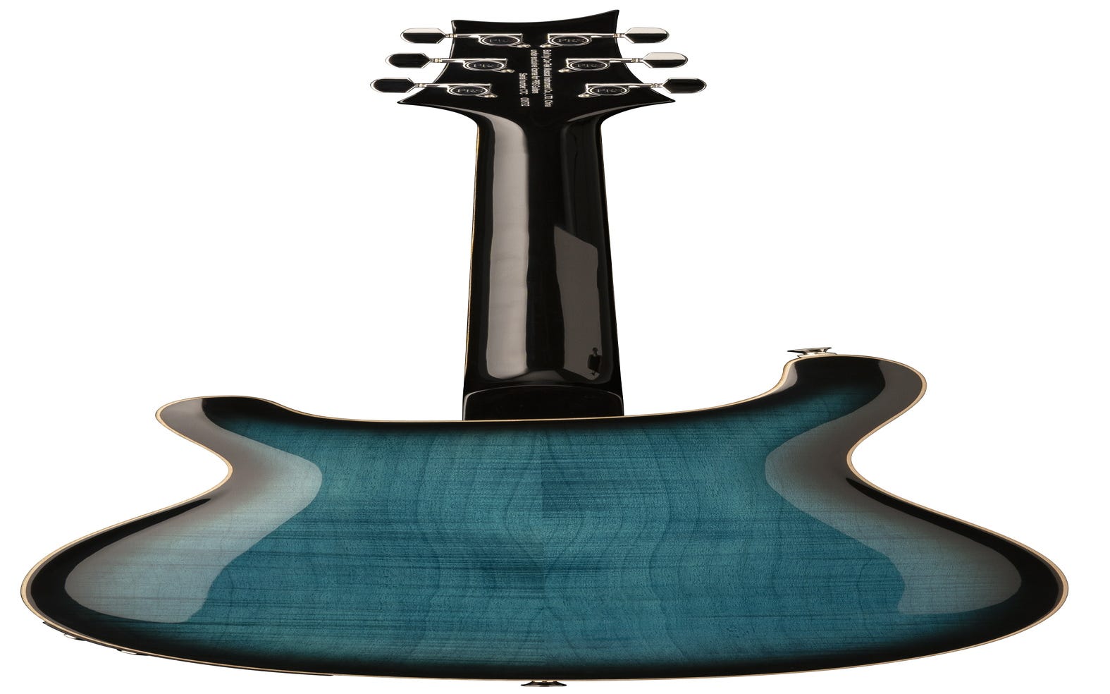 Paul Reed Smith (PRS) SE Hollowbody II Piezo w/Case - Peacock Blue Burst