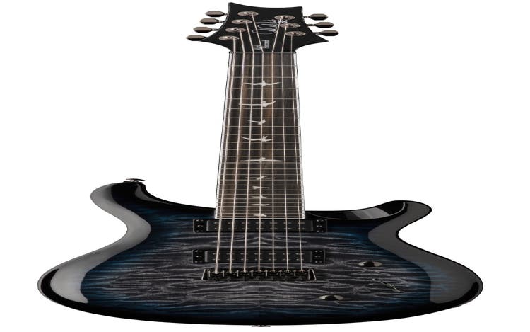 Paul Reed Smith (PRS) SE Mark Holcomb SVN 7-String Guitar - Holcomb Blue Burst