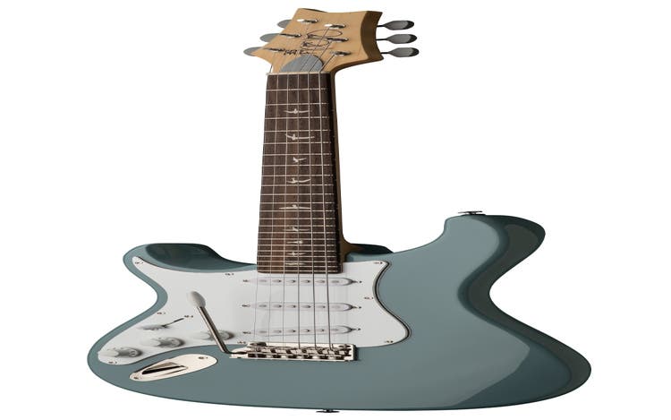 Paul Reed Smith (PRS) SE Silver Sky Lefty Rosewood FB -  Stone Blue
