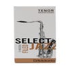 D'Addario Select Jazz Tenor Sax / Filed 2 Medium-BOX OF 5