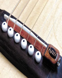 KNA Pickups SG-1 Steel String Acoustic Guitar Piezo Pickup