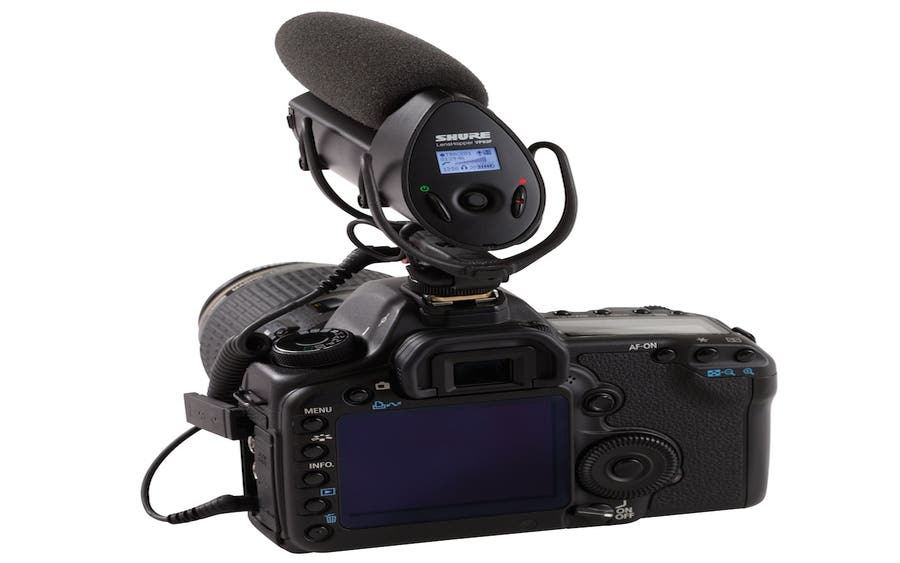 Shure VP83F LensHopper Camera-Mount Condenser Microphone w/ Flash Recording