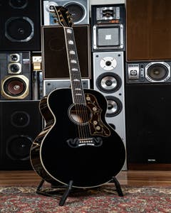 Sigma GJM-SG200BK Jumbo Acoustic Guitar - Black