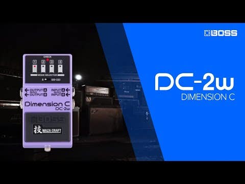 Boss DC-2W Waza Craft Dimension C Chorus Pedal