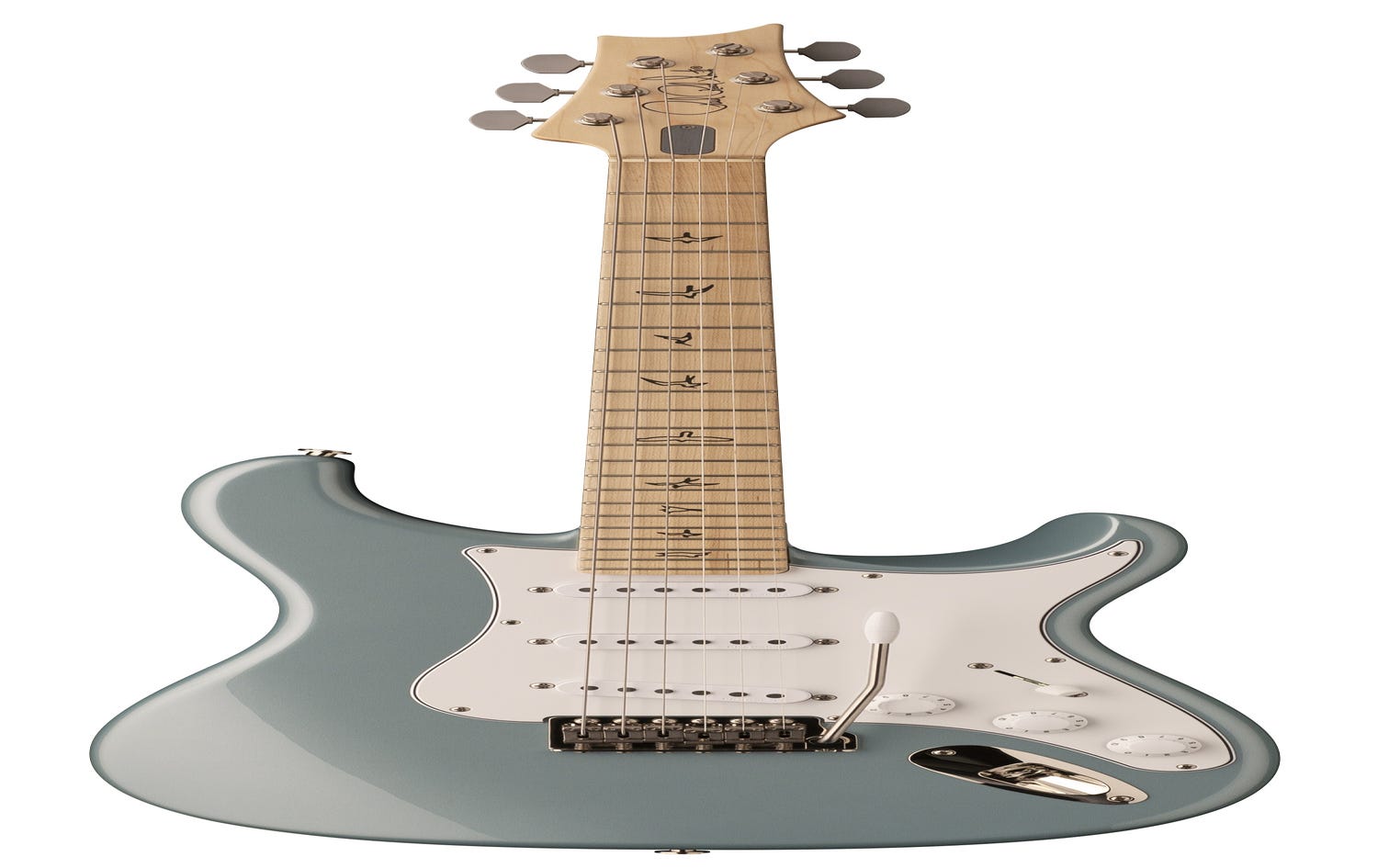 Paul Reed Smith (PRS) Silver Sky Electric Guitar w/Deluxe Gigbag - Polar Blue - Maple Fretboard