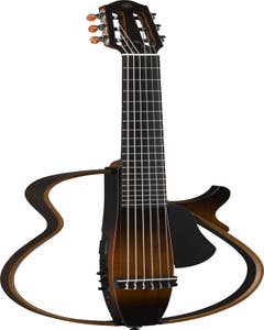 Yamaha SLG200N Silent Guitar Nylon String - Translucent Black (SLG200NTBL)