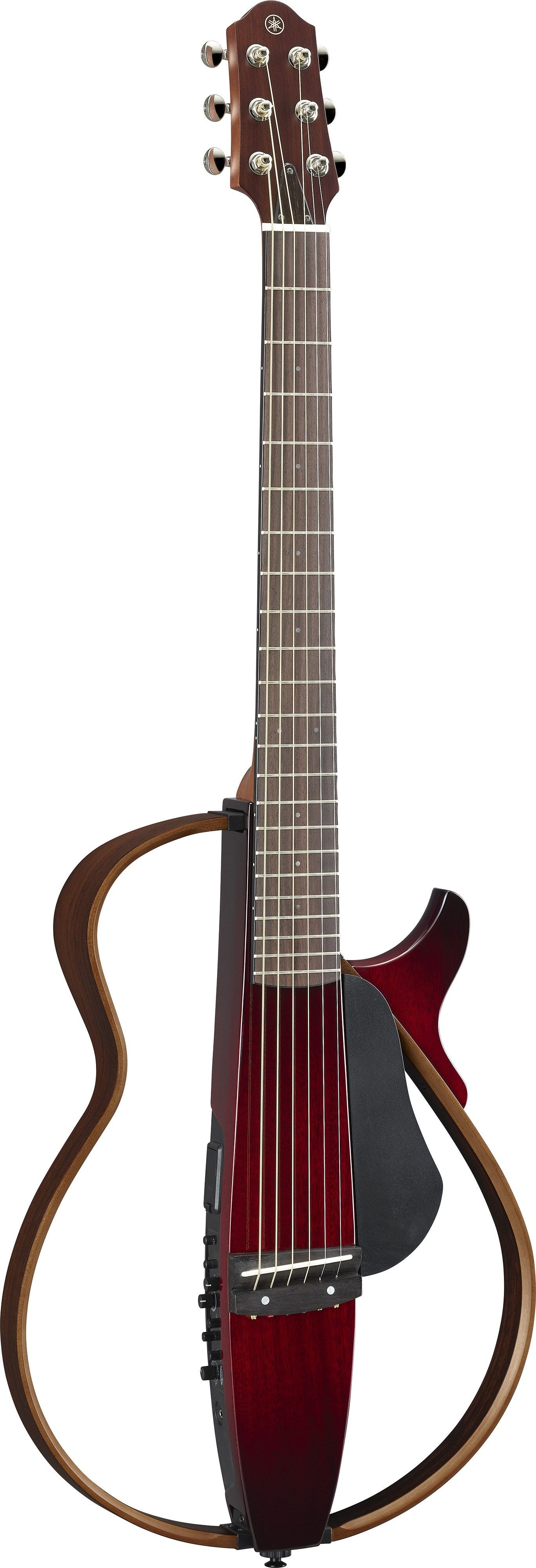 Yamaha SLG200S Silent Guitar STEEL String w Carry Bag Crimson