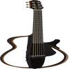 Yamaha SLG200S Silent Guitar STEEL String w/Carry Bag - Translucent Black (SLG200STBL)