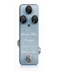 One Control BJF Sonic Blue Twanger "Amp in a box" Preamp Pedal
