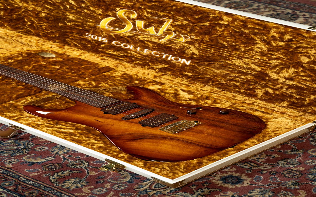 Suhr 2015 Collection Standard Carve-Top (1of10, #27151) Natural Burst - Pre-Owned