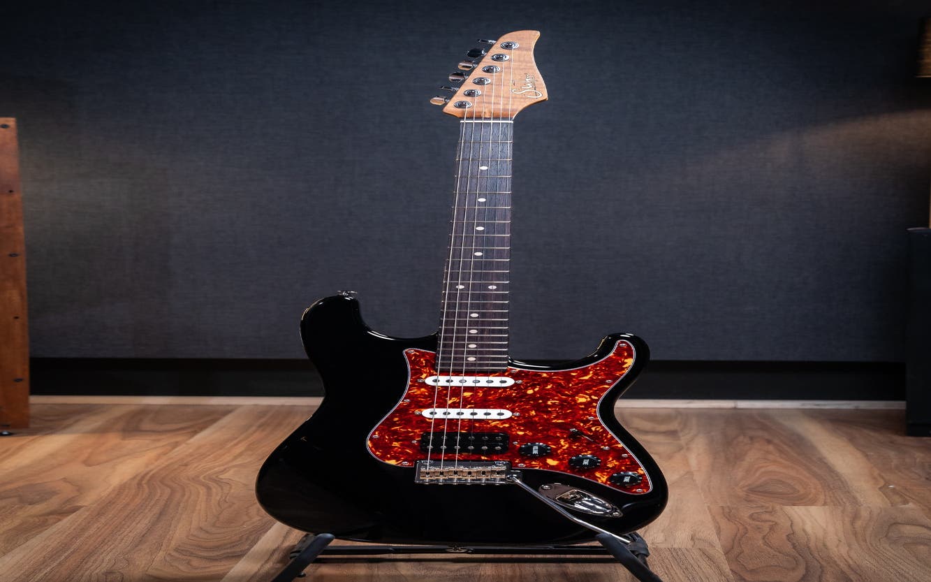 Suhr Classic S HSS Electric Guitar w/Gigbag - Black (Limited Edition)