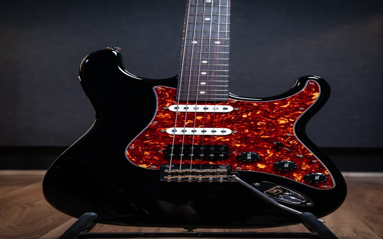 Suhr Classic S HSS Electric Guitar w/Gigbag - Black (Limited Edition)