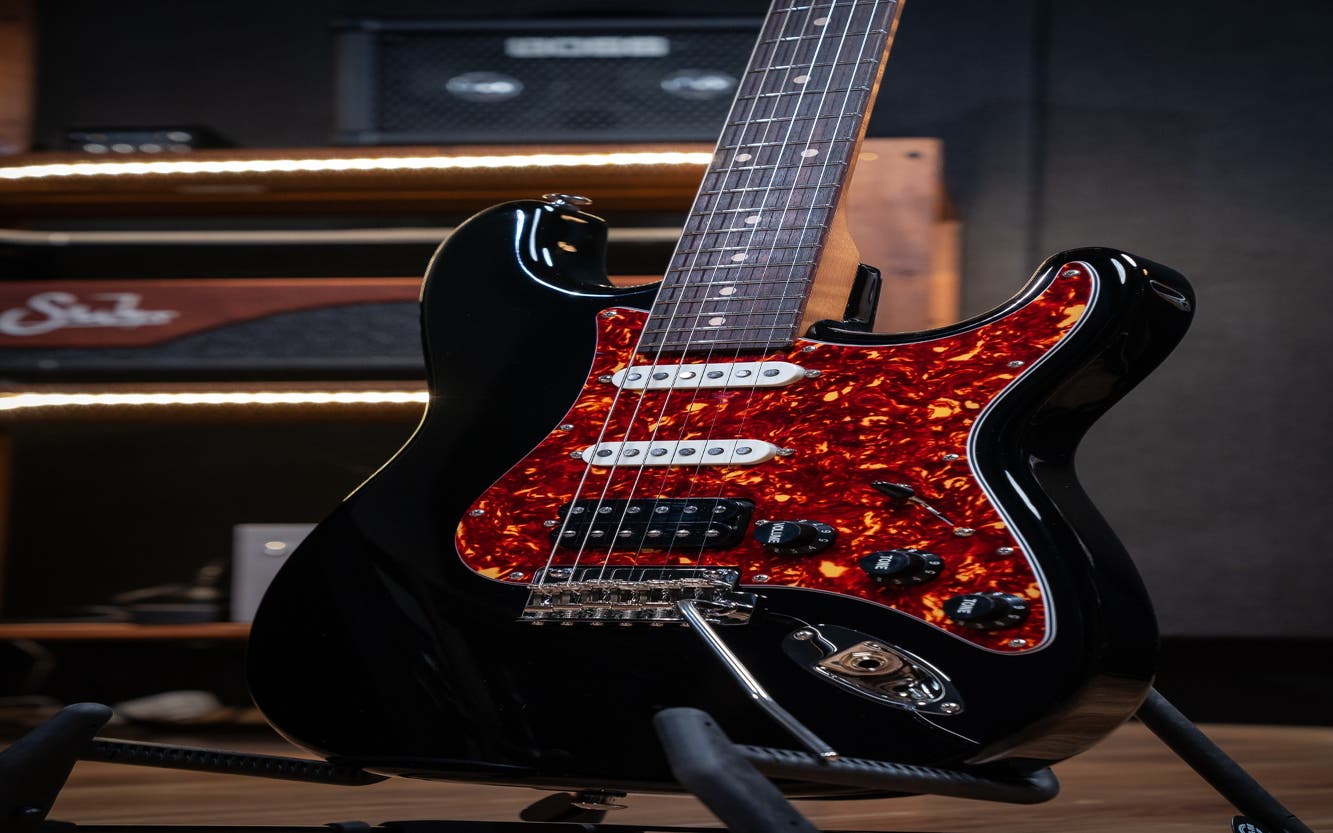 Suhr Classic S HSS Electric Guitar w/Gigbag - Black (Limited Edition)