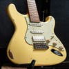Suhr Dealer Select Classic Antique Electric Guitar - Vintage Yellow Custom