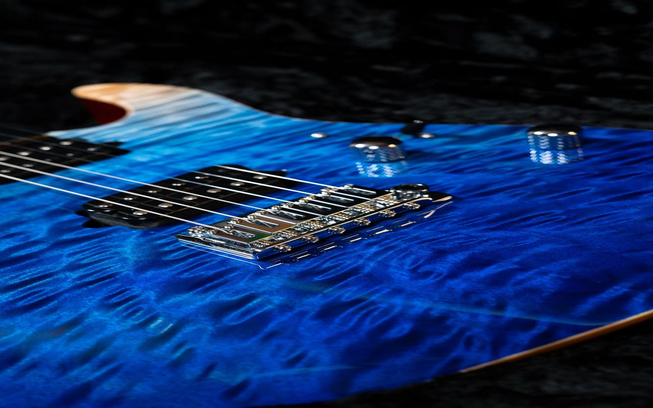 Suhr Modern Set-Neck Limited Edition - Blue Fade (01-LTD-0051)